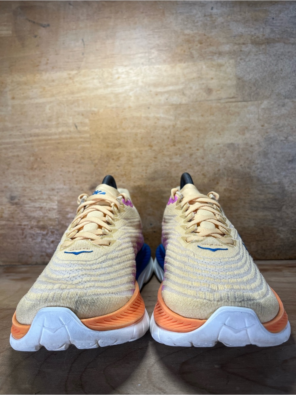 Hoka One One Mach 5 Womens Size 7 Running Shoes Sneakers Impala Cyclamen - Picture 2 of 12